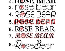 #84 pёr Logo Rose Bear nga marufhemal