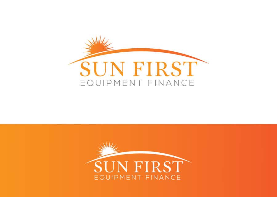 Penyertaan Peraduan #125 untuk                                                 Sun First Equipment Finance LOGO
                                            
