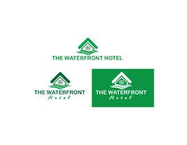 #40 para create a logo.. This is a hotel that is right along the river called &quot;The Waterfront Hotel&quot; por SHAHINKF