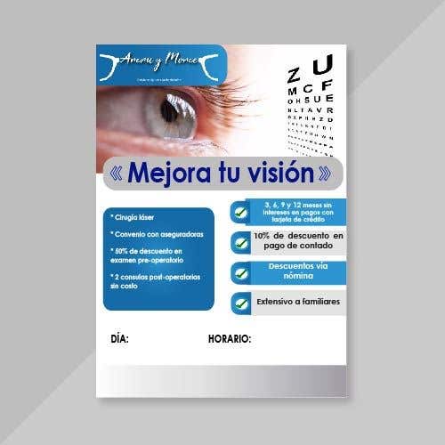 Participación en el concurso Nro.7 para                                                 Flyer o infografía informativa de un servicio óptico
                                            