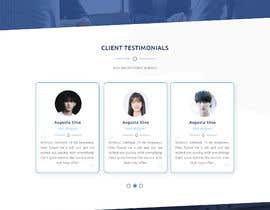 #59 for Design a Home Page for a Recruitment Company by nooraincreative7