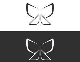 nº 1160 pour Super modern butterfly logo design par hmeherab243 