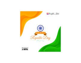 #17 for Create a beautiful Republic Day(India) Graphics for square sticky note (3x3) by sayedroman99