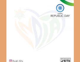 #58 ， Create a beautiful Republic Day(India) Graphics for square sticky note (3x3) 来自 ayshashahid