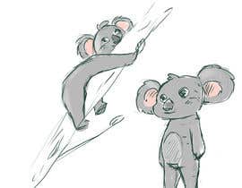 #44 for Draw / Illustrate / Animate Cartoon Koala, Animal Art, 2 variations by Pandred