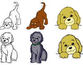 nº 27 pour Drawing groodle puppies for charity project par ajdavid05 