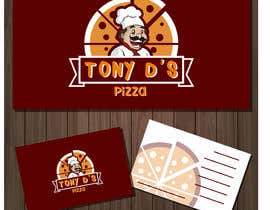 Nro 98 kilpailuun Tony D&#039;s Pizza Logo käyttäjältä bambi90design