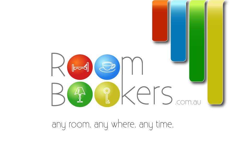 Intrarea #109 pentru concursul „                                                Logo Design for www.roombookers.com.au
                                            ”