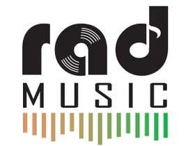 #39 para RAD Music Logo por vstankovic5