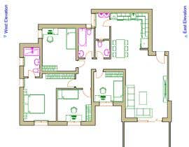 #30 for Architectural designer to turn plan to AutoCad file plus rendering and design by modeleSKETCH