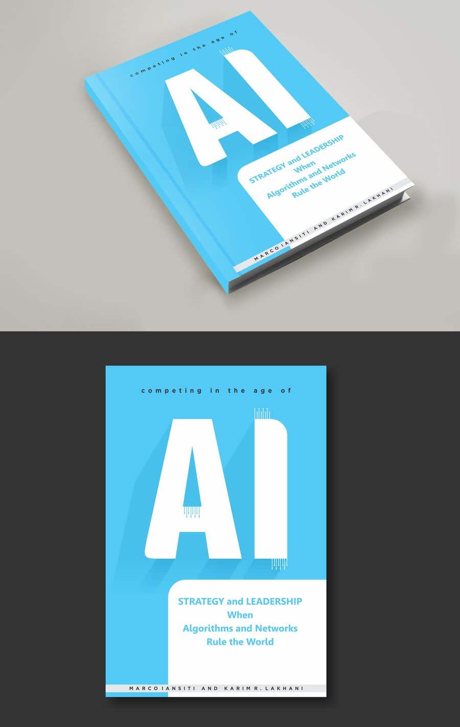Natečajni vnos #9 za                                                 Book Cover for Harvard AI Book Project
                                            