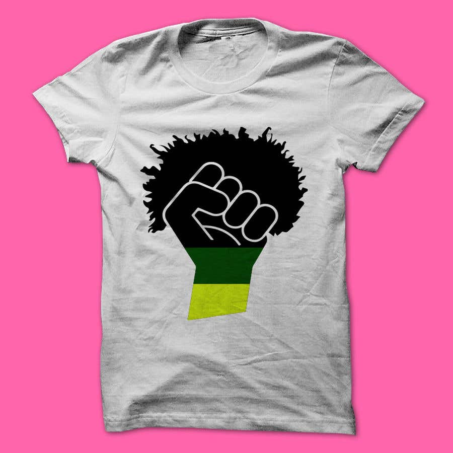 Natečajni vnos #14 za                                                 Black Power Fist with Afro
                                            