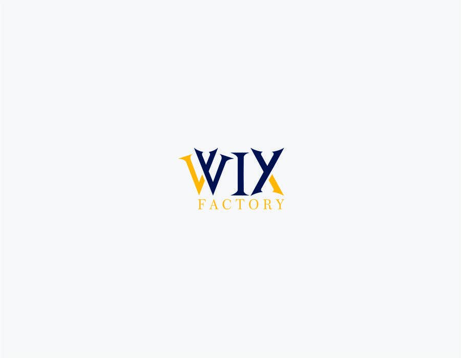 Natečajni vnos #456 za                                                 A great logo for Wix Factory !
                                            