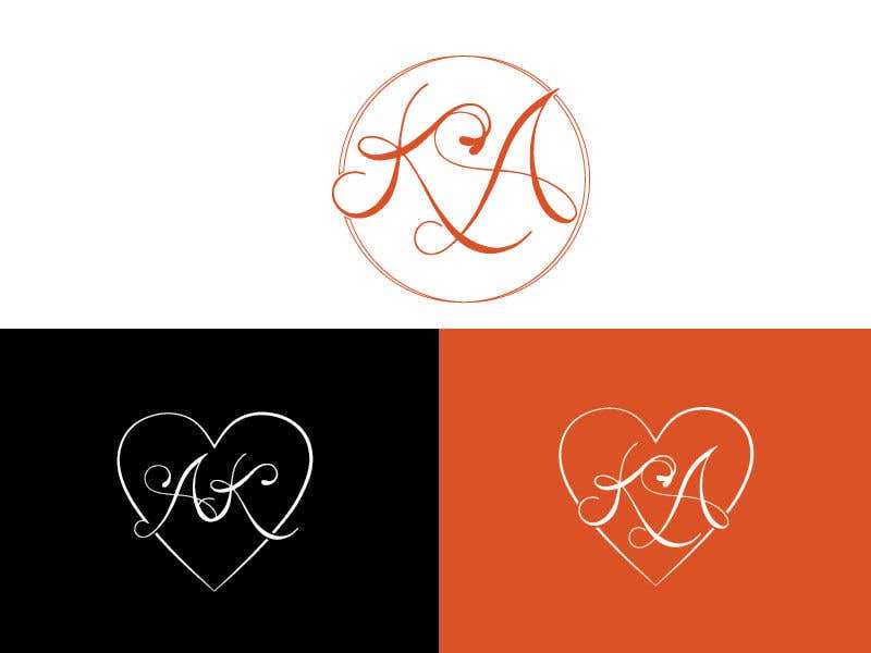 Konkurransebidrag #103 i                                                 Make a wedding logo
                                            