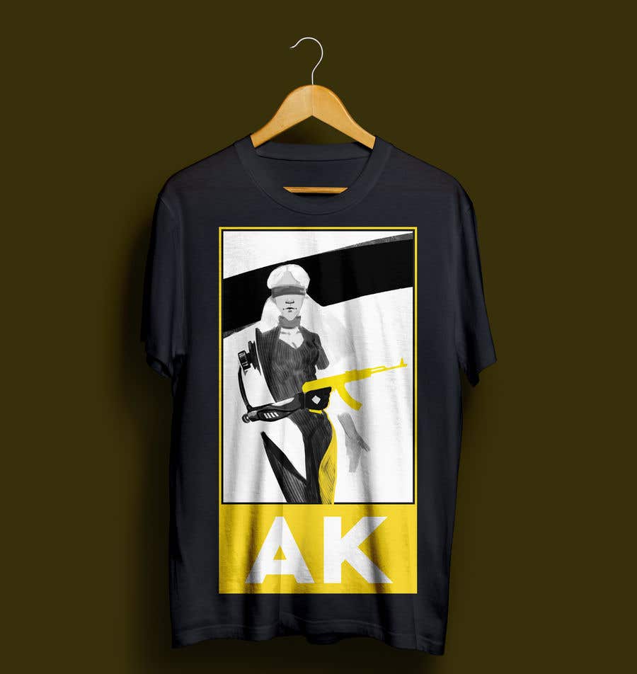 Konkurransebidrag #46 i                                                 TShirt Design AK Clothing
                                            