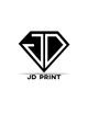 ภาพขนาดย่อของผลงานการประกวด #2 สำหรับ                                                     Needing a logo designed with the wording: JD Print. Preferably with the JD in the shape of a diamond
                                                