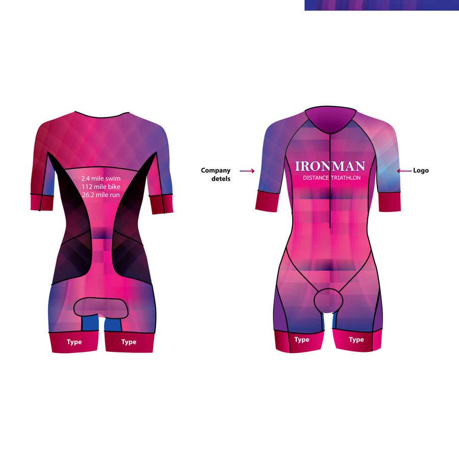 Natečajni vnos #84 za                                                 designing a triathlon "kit" (1 piece suit)
                                            
