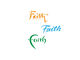 Ảnh thumbnail bài tham dự cuộc thi #18 cho                                                     Digitize and improve a hand drawn text logo - Faith
                                                