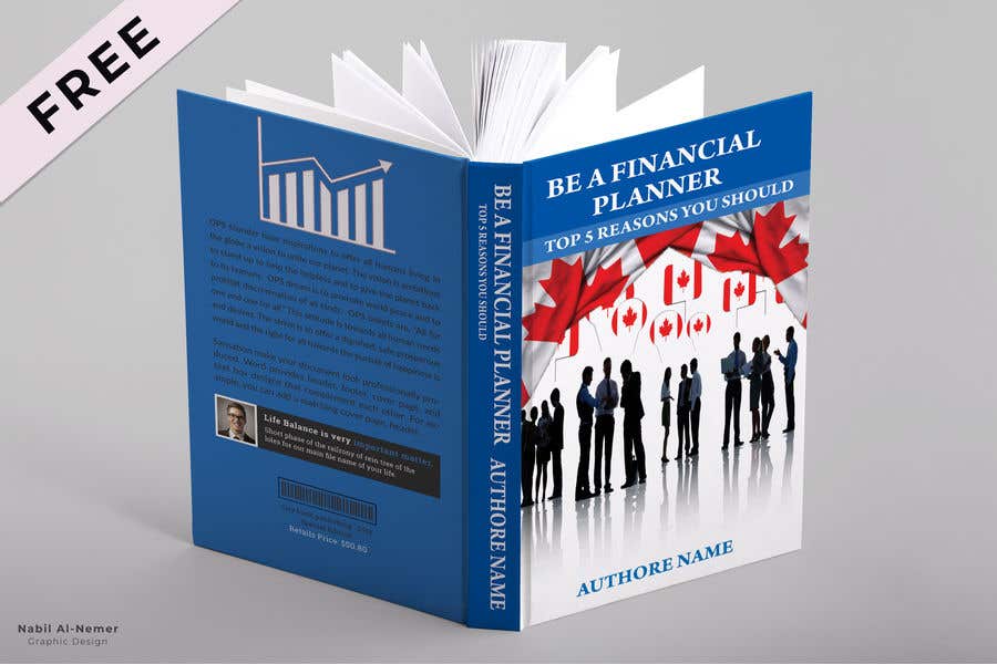 Kandidatura #109për                                                 Book Cover. "Top 5 Reasons You Should Be A Financial Planner"
                                            