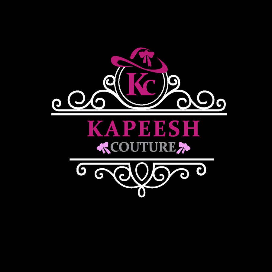 Participación en el concurso Nro.26 para                                                 We are needing this logo attached redesigned. We are needing a more polished and modern design. The colors are hot pink, black and white. This is a women’s clothing boutique. Please be original. KAPEESH COUTURE
                                            