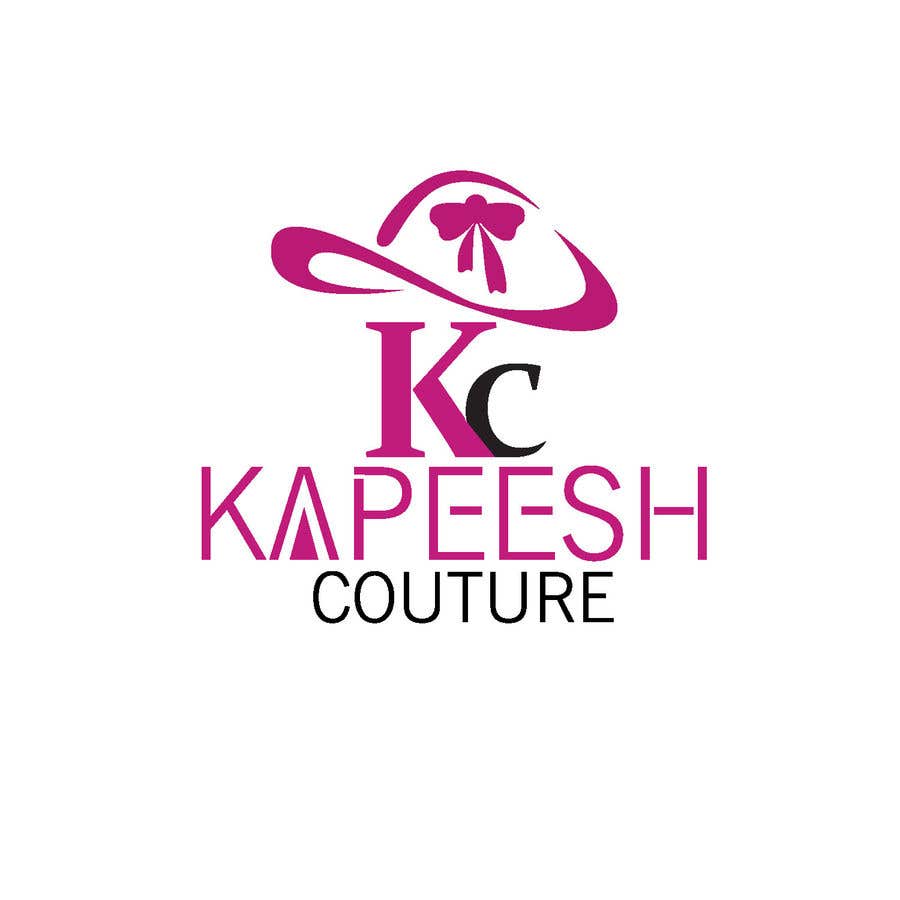Participación en el concurso Nro.29 para                                                 We are needing this logo attached redesigned. We are needing a more polished and modern design. The colors are hot pink, black and white. This is a women’s clothing boutique. Please be original. KAPEESH COUTURE
                                            