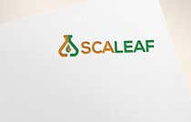#595 para LOGO for Scaleaf a CBD oil brand product line por paek27