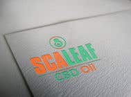 #422 para LOGO for Scaleaf a CBD oil brand product line por kawsarmj94