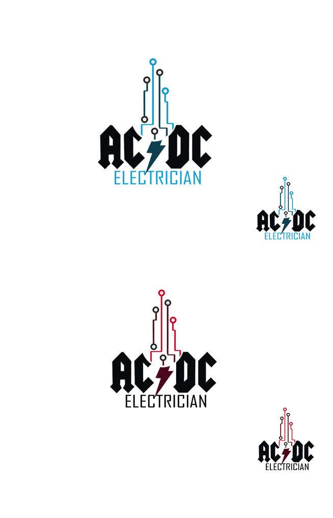 ผลงานการประกวด #37 สำหรับ                                                 Create a logo for a company called AC/DC Electrician.
                                            
