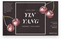 #100 za Yin Yang Wine Label od shahid228