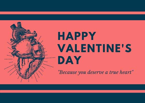 Wasilisho la Shindano #55 la                                                 Design the World's Greatest Valentine's Day Greeting Card
                                            