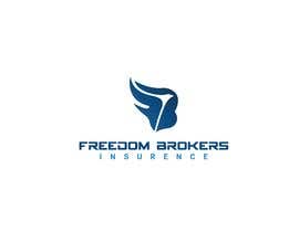 #68 para Logo design for an insurance company called Freedom Brokers Insurance - de rachidDesigner