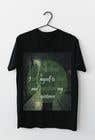 #35 para Design a t-shirt typography with realistic image for a black t-shirt. de TausifBinAziz