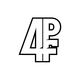 Miniatura de participación en el concurso Nro.1328 para                                                     "4PF" Logo
                                                