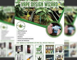 #9 para Create an Advertisement Flyer for Website Design and Marijuana / CBD de designersalma19