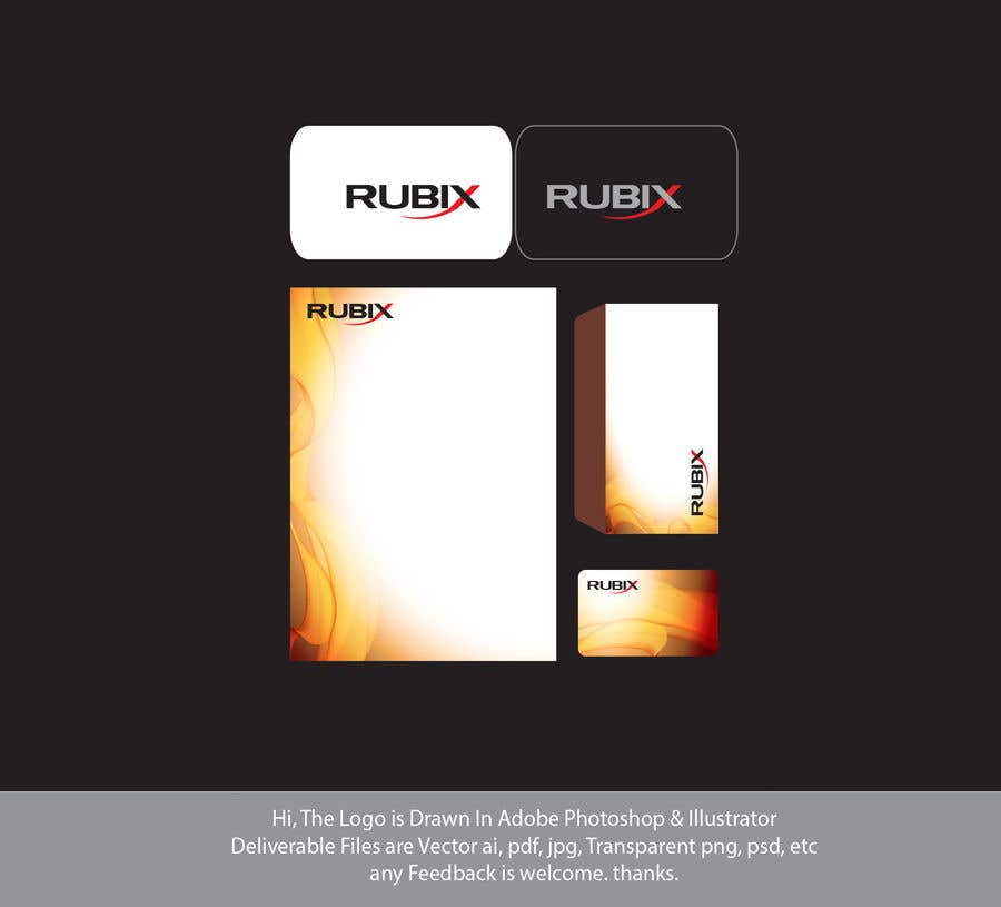 Participación en el concurso Nro.354 para                                                 RubixPay  logo, stationary and website
                                            