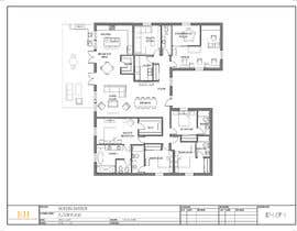 #54 untuk Interior floorplan oleh EvelyneSHerard