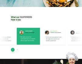 #16 för WordPress Landing Page for Food Website av Saiji2019