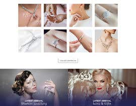 Číslo 33 pro uživatele Design website for Swiss boutique with diamond jewellery od uživatele SantoJames
