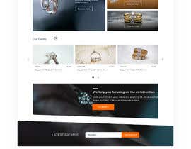 #5 para Design website for Swiss boutique with diamond jewellery de yizhooou