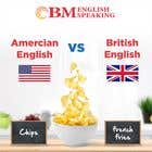 #8 for Inforgraphics Design for American English Vs British English Feb 2019 by TheDesigner5