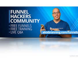#56 for Facebook Group Cover Photo for Funnel Hackers Community by oobqoo