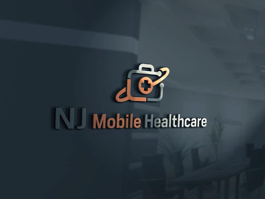 Penyertaan Peraduan #100 untuk                                                 Design a Logo for my new company NJ Mobile Healthcare
                                            