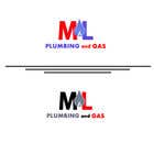#451 para company logo design for ML PLUMING AND GAS de achrafboukili1