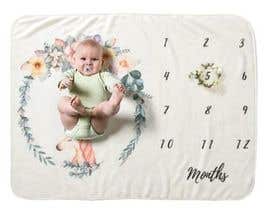 #4 för Make two baby milestone blankets designs av adnanislam270419