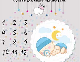 #23 for Make two baby milestone blankets designs by NIsha2020
