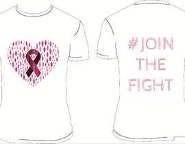 #4 for T shirt design for Breast Cancer fundraiser av artsysnowflakes