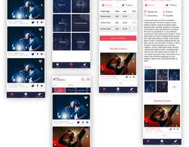 Nro 16 kilpailuun Design UI/UX for event ticketing web app (desktop &amp; mobile) käyttäjältä JuliaKampf