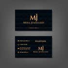 #400 untuk Design a Business Card for a Jewellery Company oleh cecabacanovic