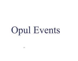 SEOexpertAlamin님에 의한 Opul Events을(를) 위한 #28