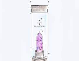 #1 para Water Color Illustration: Crystal Bottle por julierodrigueez